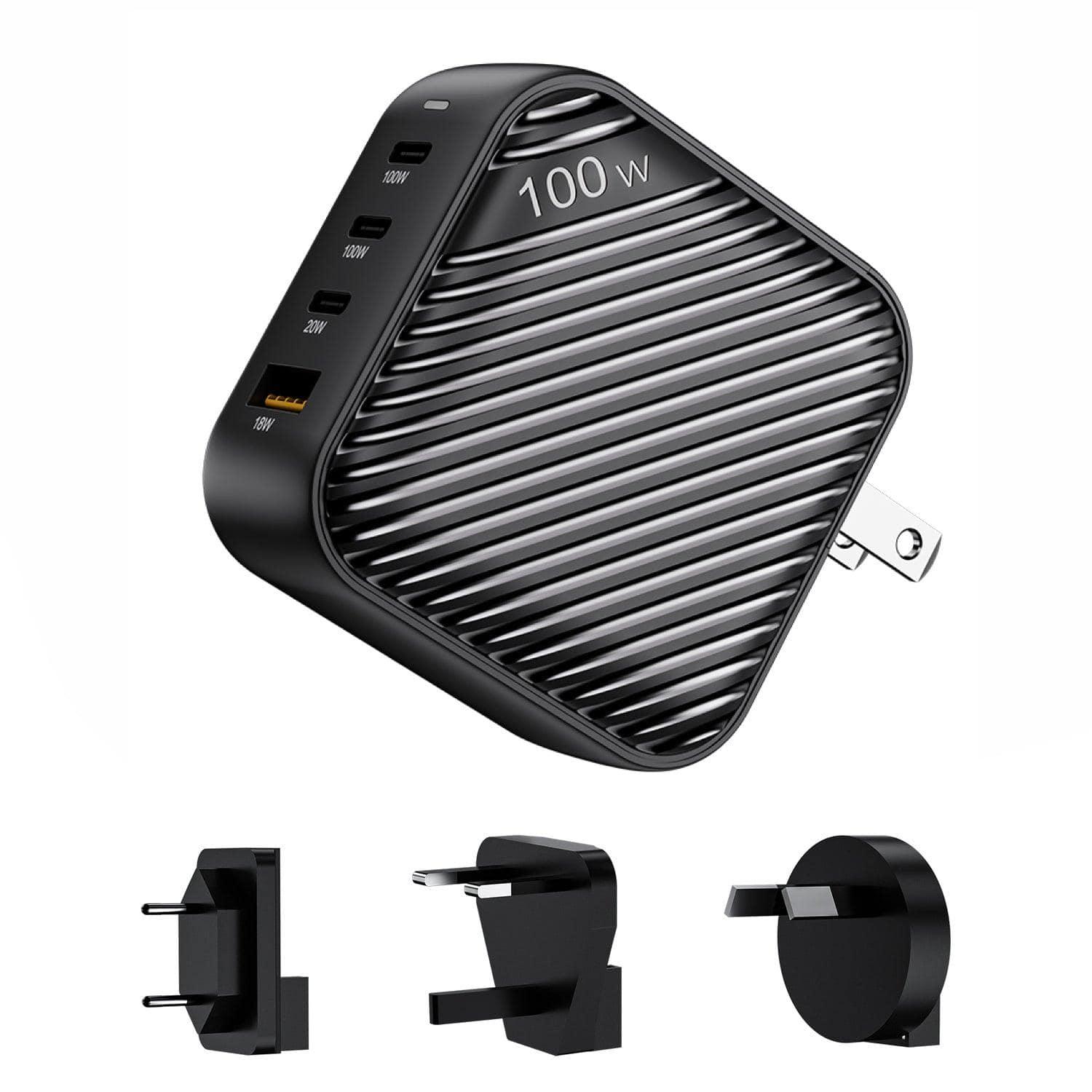 INVZI GaNHub 100W GaN USB - C Charger 4 - Port 3C1A (GaNHub 100W) - INVZI