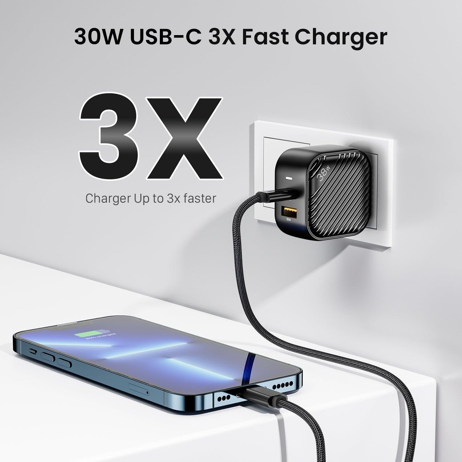 INVZI GaNHub 38W GaN USB - C Charger 1C1A (GaNHub 38W) - INVZI
