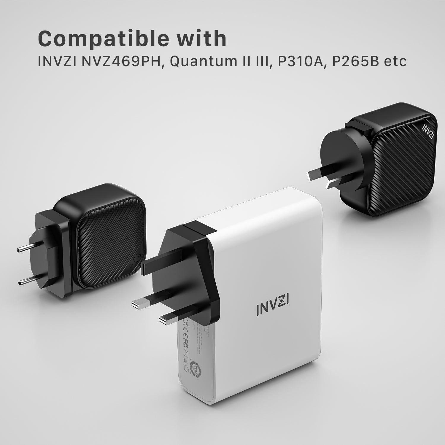 INVZI International Universal Travel Adapter UK/EU/AU - INVZI