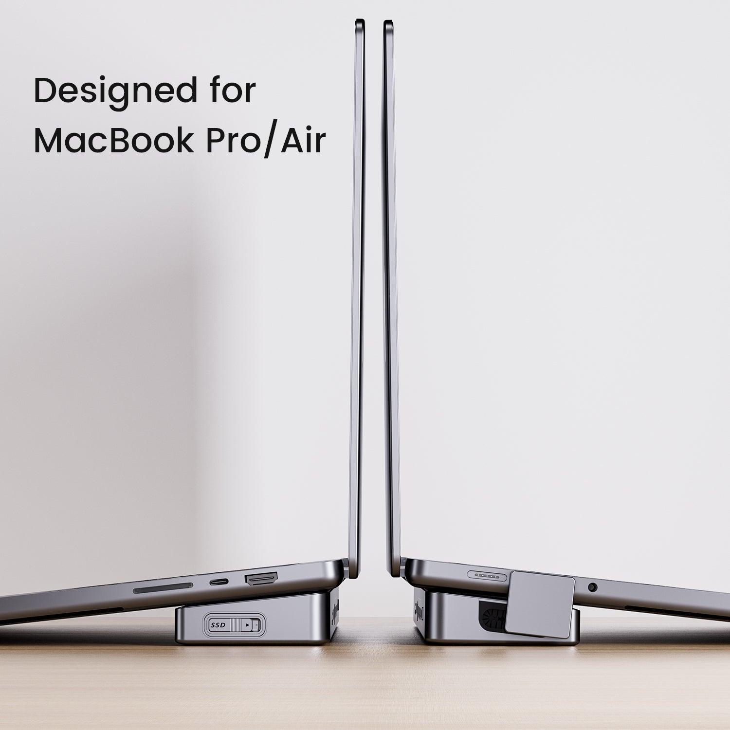 INVZI MagHub - Pop Up SSD USB - C Docking Station for MacBook Pro/Air - INVZI