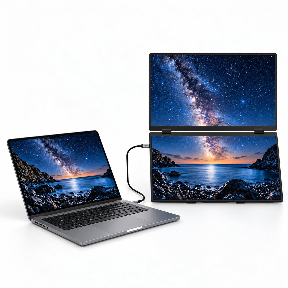 MagHub Fold 16" Portable Screen Extender - INVZI