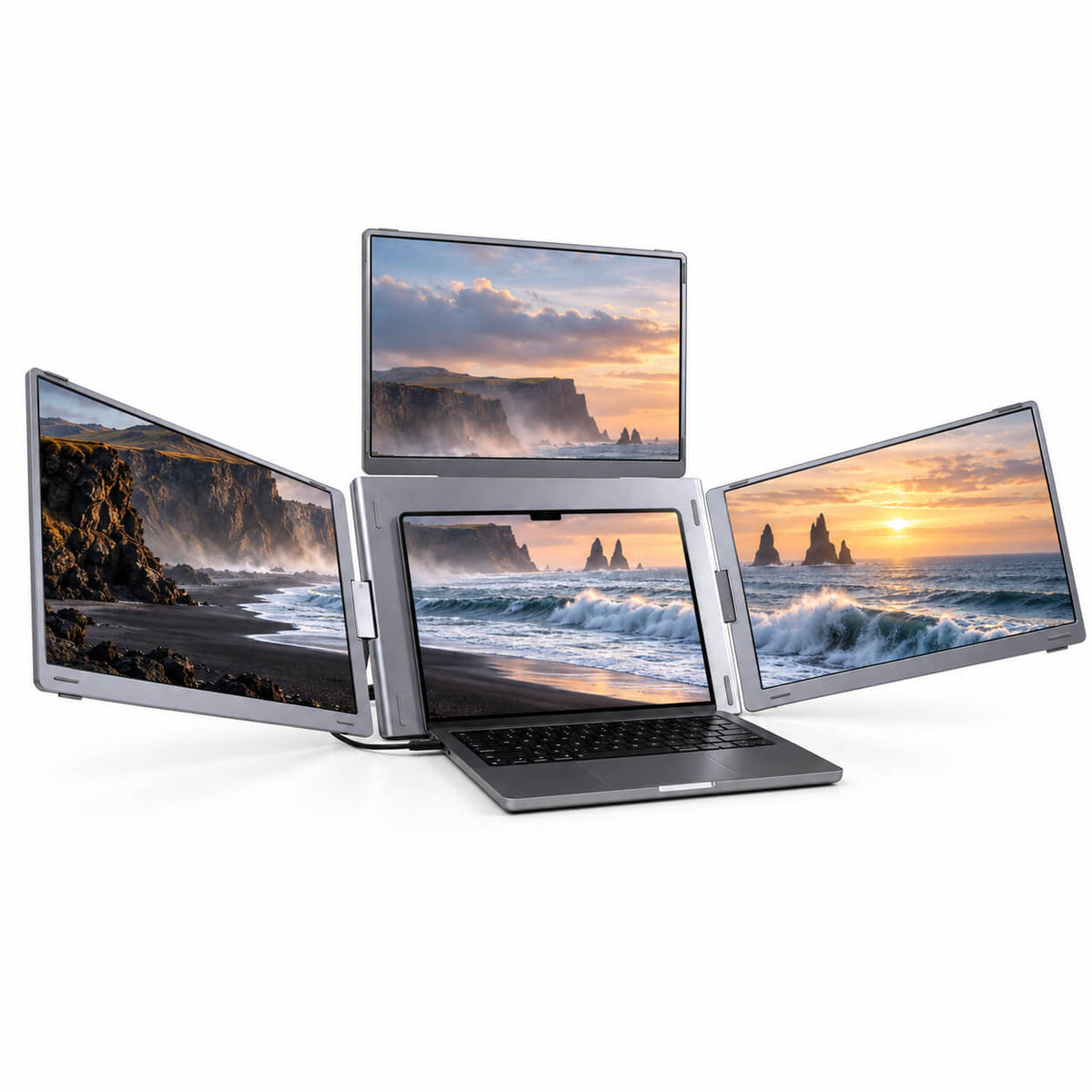 MagHub Quad 16" Portable Screen Extender - INVZI