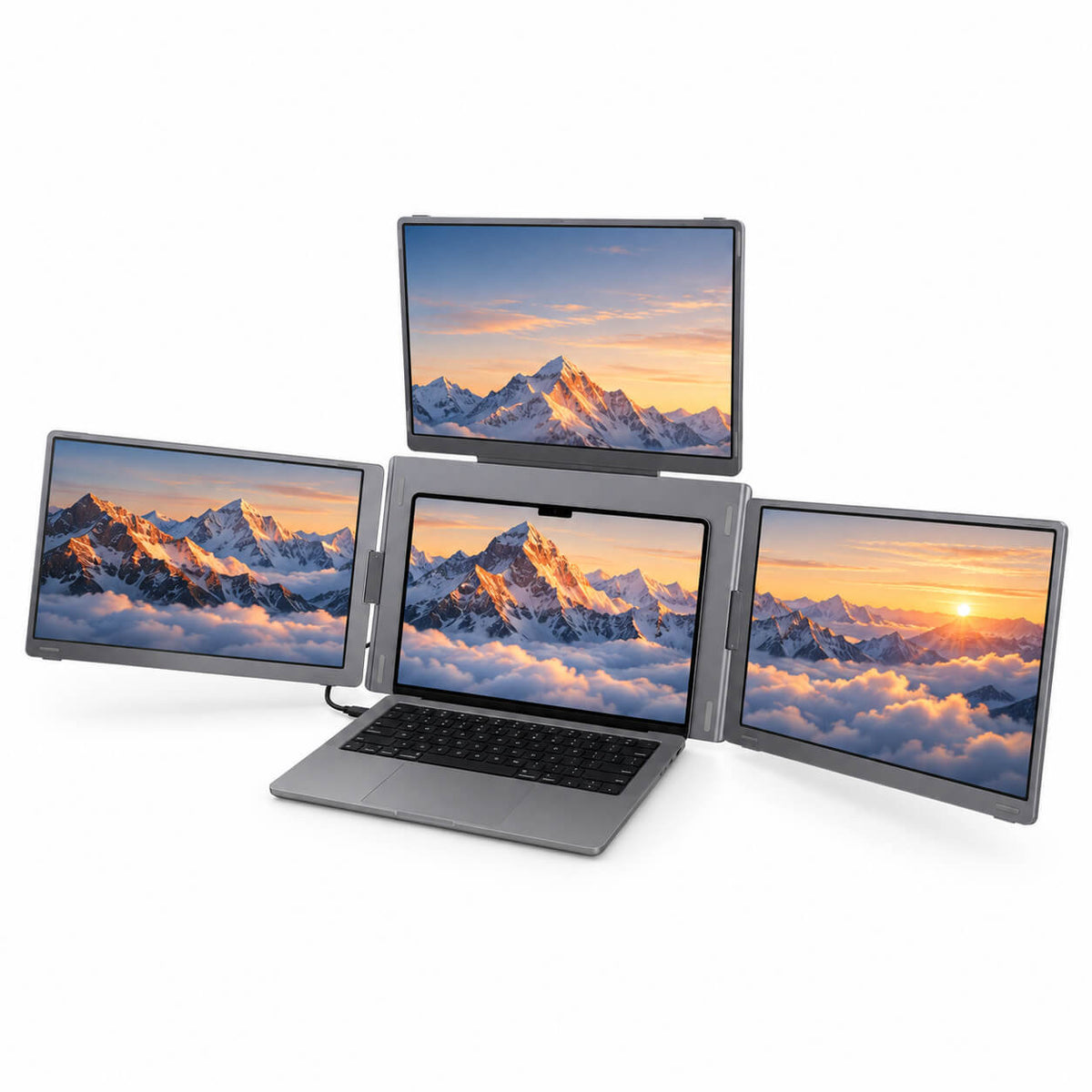 MagHub Quad 16" Portable Screen Extender - INVZI
