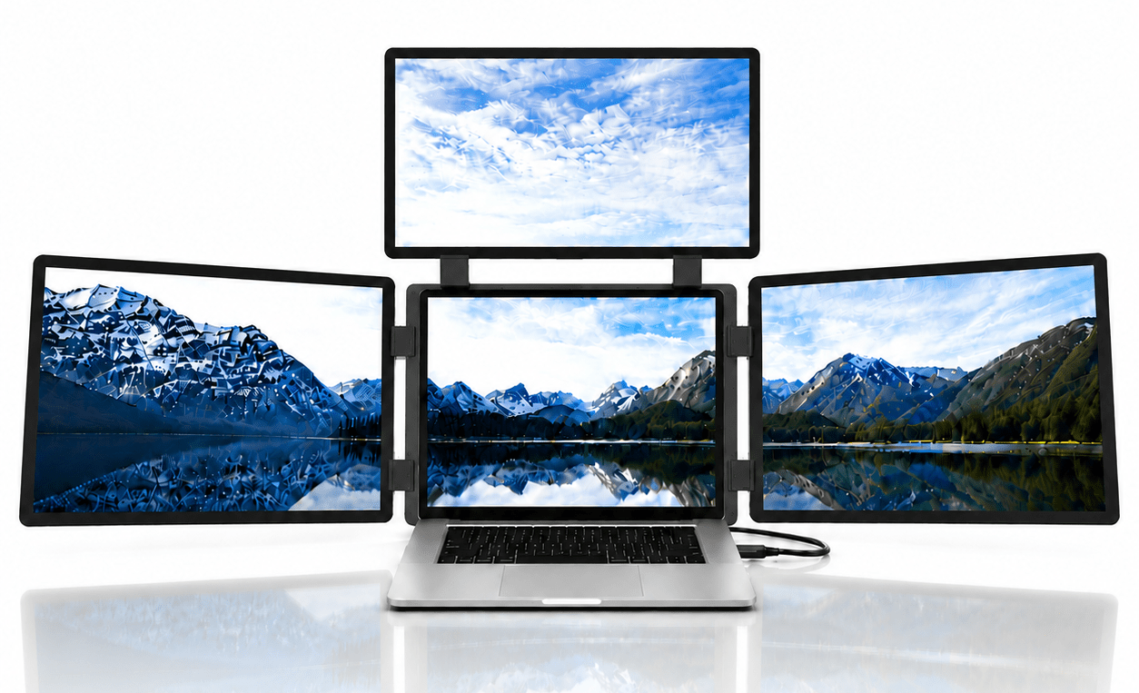 MagHub Quad Max 18.5" Portable Display - INVZI