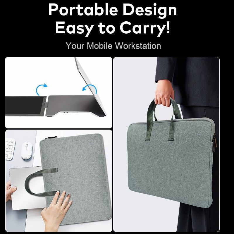 MagHub Trio 14" Laptop Screen Extender –Stop Alt - Tabbing. Start Winning. - INVZI