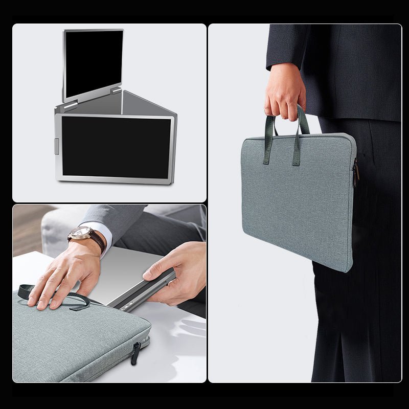 The World's First 16" Quad - Screen Laptop Extender. - INVZI