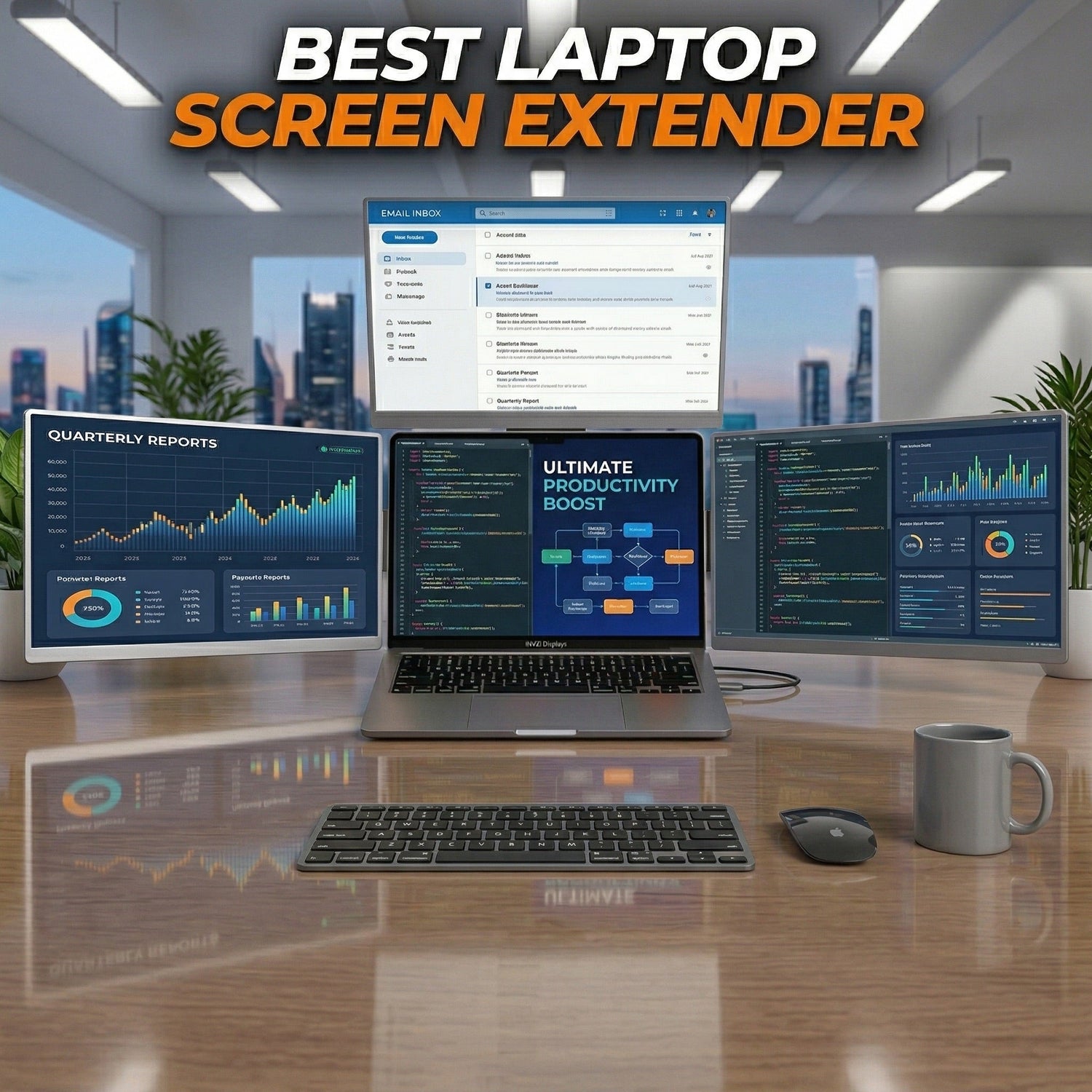 Best Laptop Screen Extender for Productivity in 2026 | INVZI