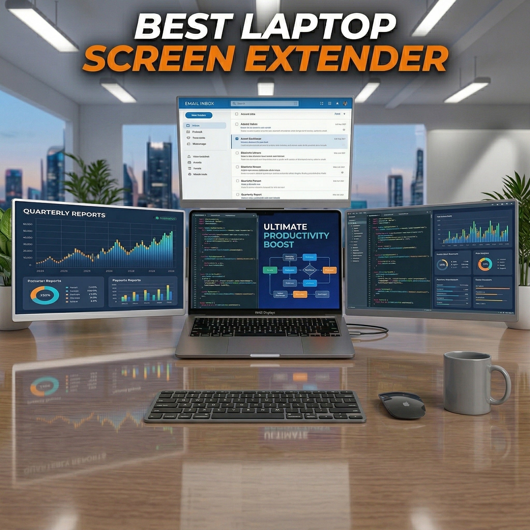 Best Laptop Screen Extender for Productivity in 2026 - INVZI