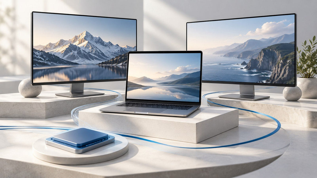 How Many External Monitors Can Your Laptop Support? GPU, Port, and Chip Limits Explained - INVZI