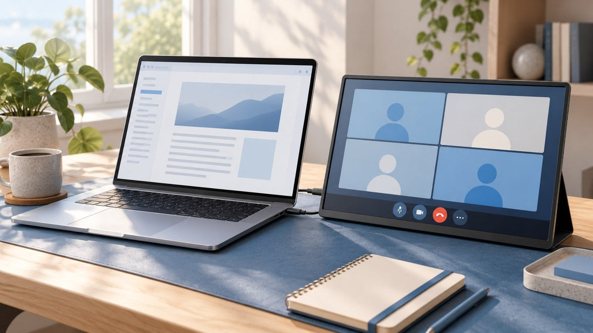 How to Build a Productive Dual-Screen Remote Work Setup - INVZI