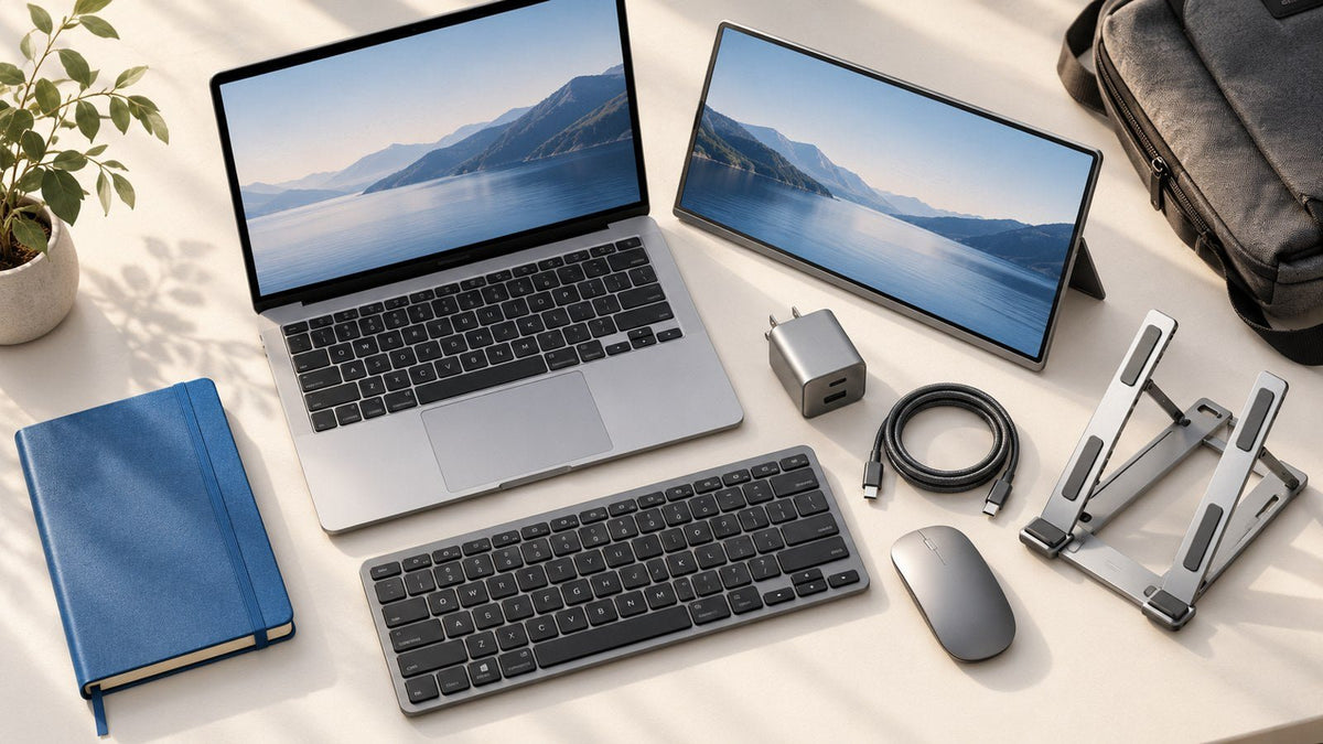 How to Build a Professional Laptop Workspace Anywhere - INVZI