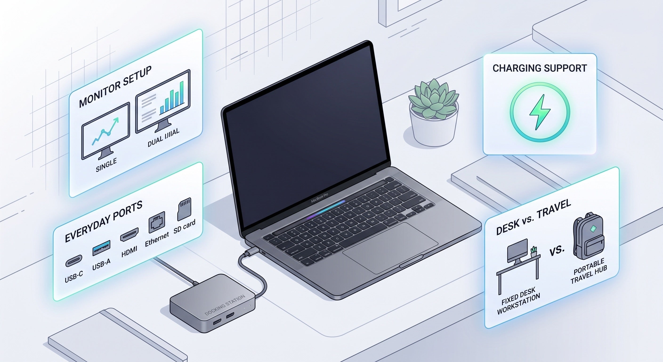 How to Choose a Docking Station for MacBook Pro - INVZI