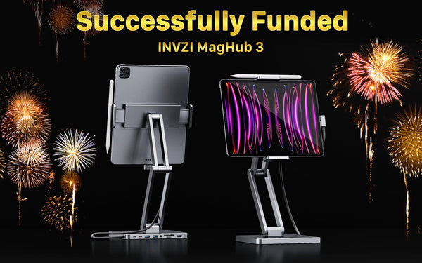 INVZI MagHub 3: The Ultimate iPad Pro Stand & Docking Station — Funded on Kickstarter - INVZI
