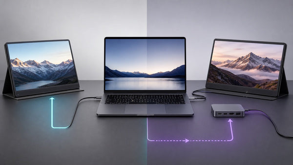 Native USB-C Video vs DisplayLink for Multi-Screen Laptops - INVZI