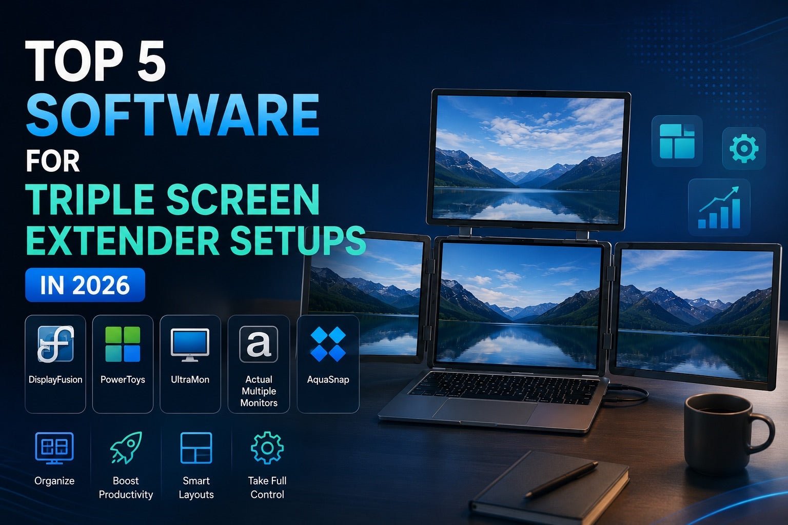 Top 5 Software for Triple Screen Extender Setups in 2026 - INVZI
