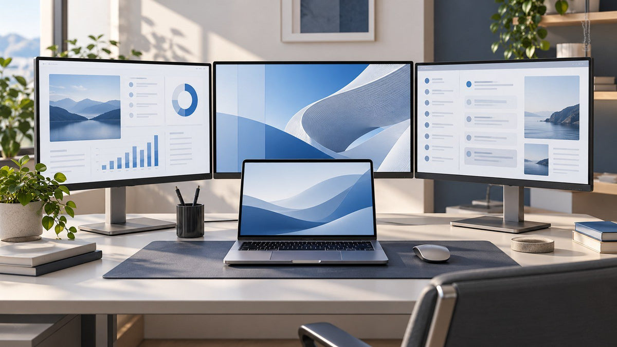 Who Needs a Four Monitor Setup? Professional Multi-Display Use Cases - INVZI
