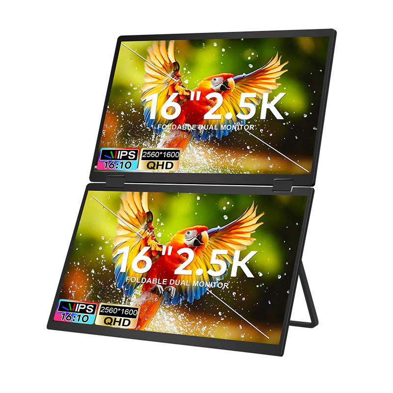 MagHub 16-Inch Foldable Dual Portable Monitor Screen Extender