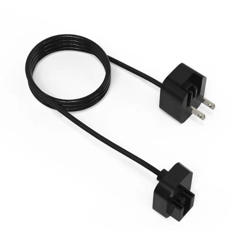 INVZI Power Adapter & Charger Accessories Black INVZI Extension Power Cord with US Plug Compatible with EU/UK/AU Travel Adapters 6.6ft(2m)