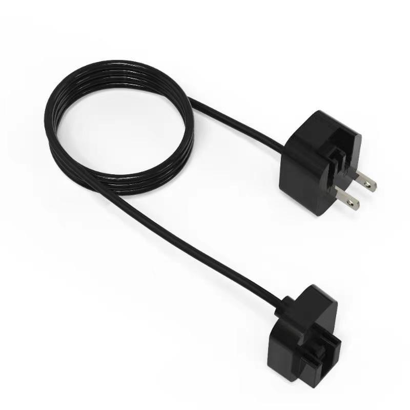INVZI Extension Power Cord with US Plug Compatible with EU/UK/AU Travel Adapters 6.6ft(2m) - INVZI