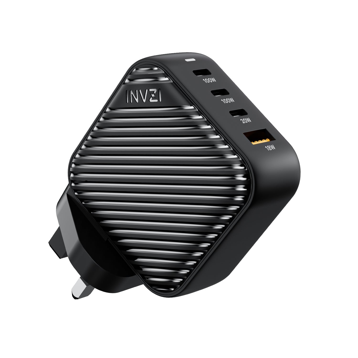 INVZI GaNHub 100W GaN USB - C Charger 4 - Port 3C1A (GaNHub 100W) - INVZI