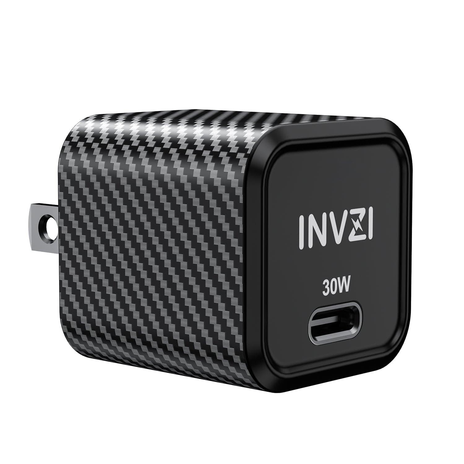 INVZI GaNHub 30W USB - C GaN Charger US Plug - INVZI