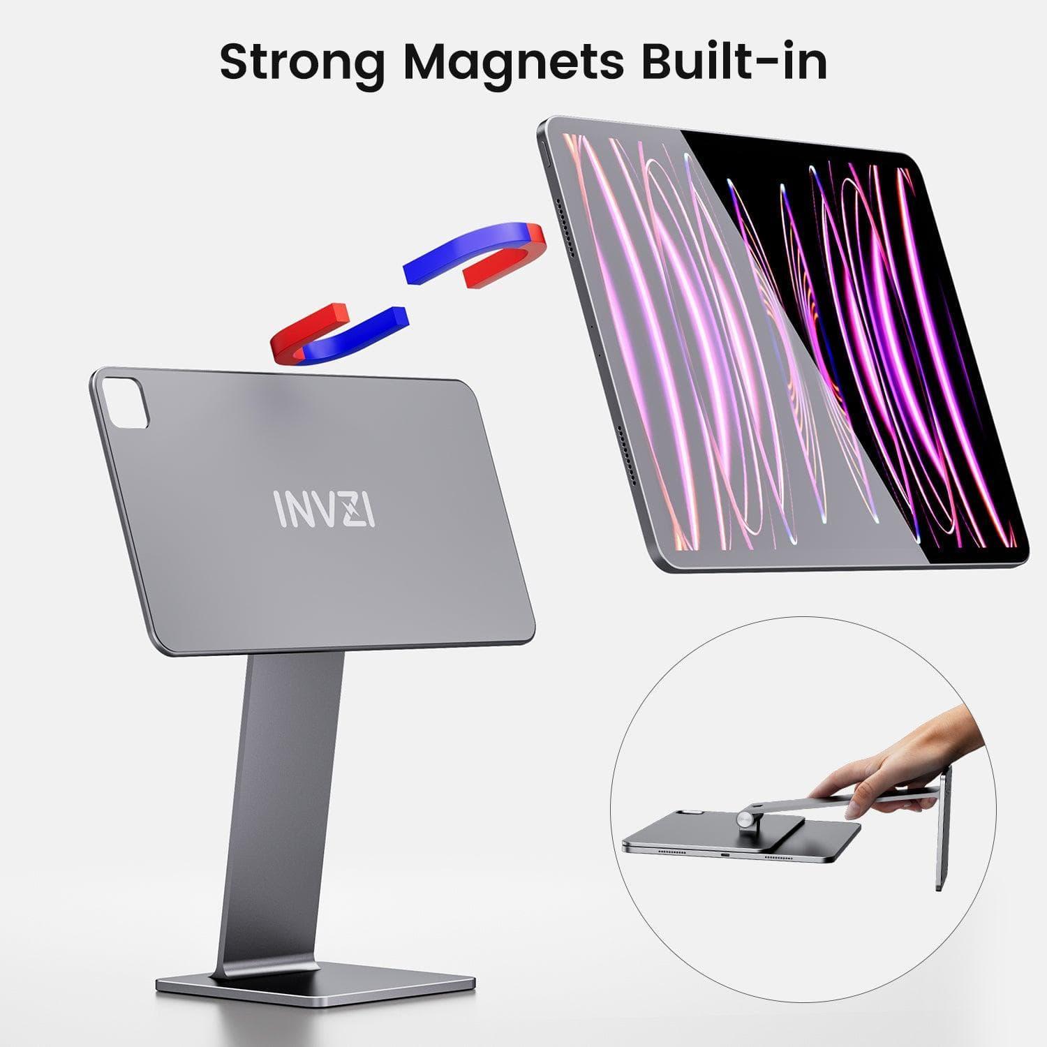 INVZI Tablet Computer Docks & Stands INVZI MagFree Pro Floating Magnetic iPad Stand  for iPad Pro iPad Air and iPad 10