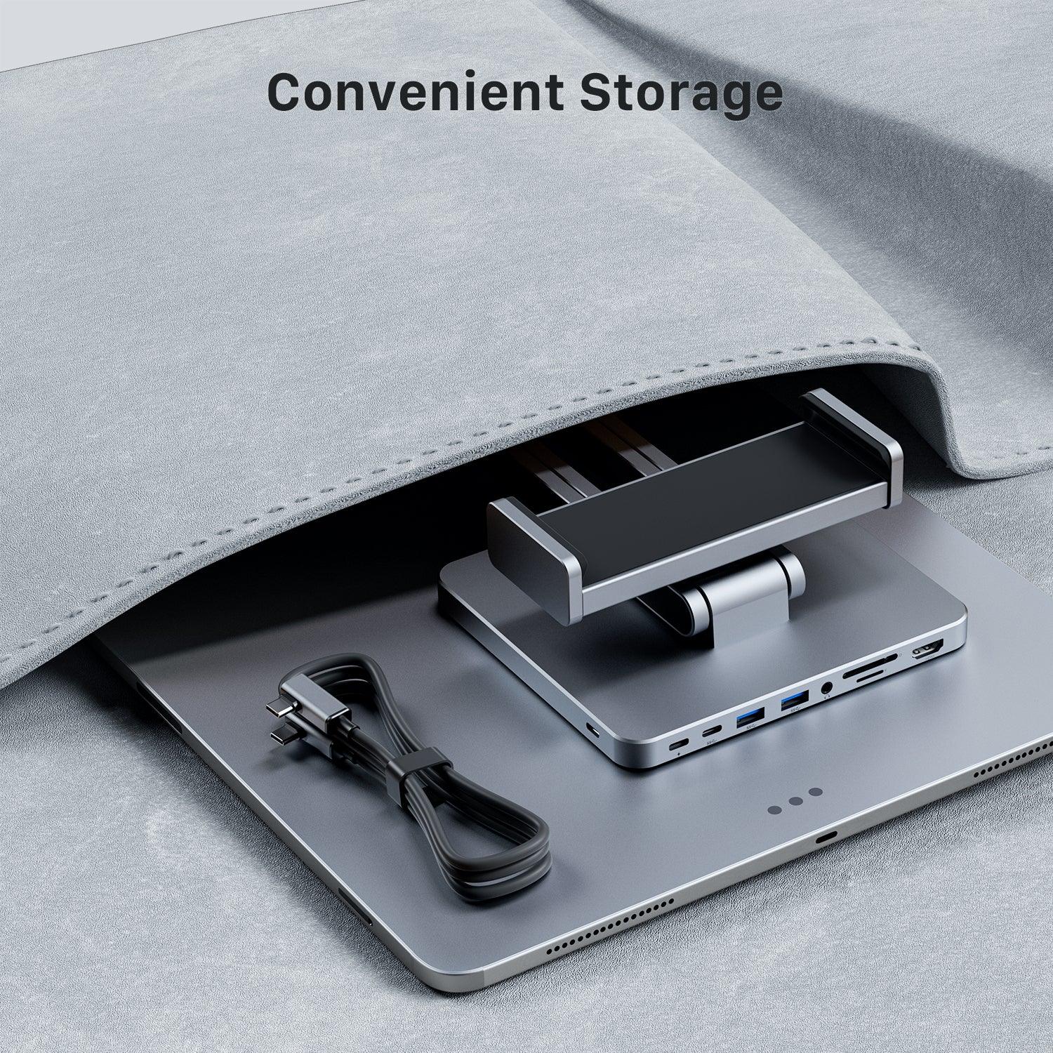 INVZI MagHub 3: 8 - in - 1 Docking Station Stand for iPad and Tablet - INVZI
