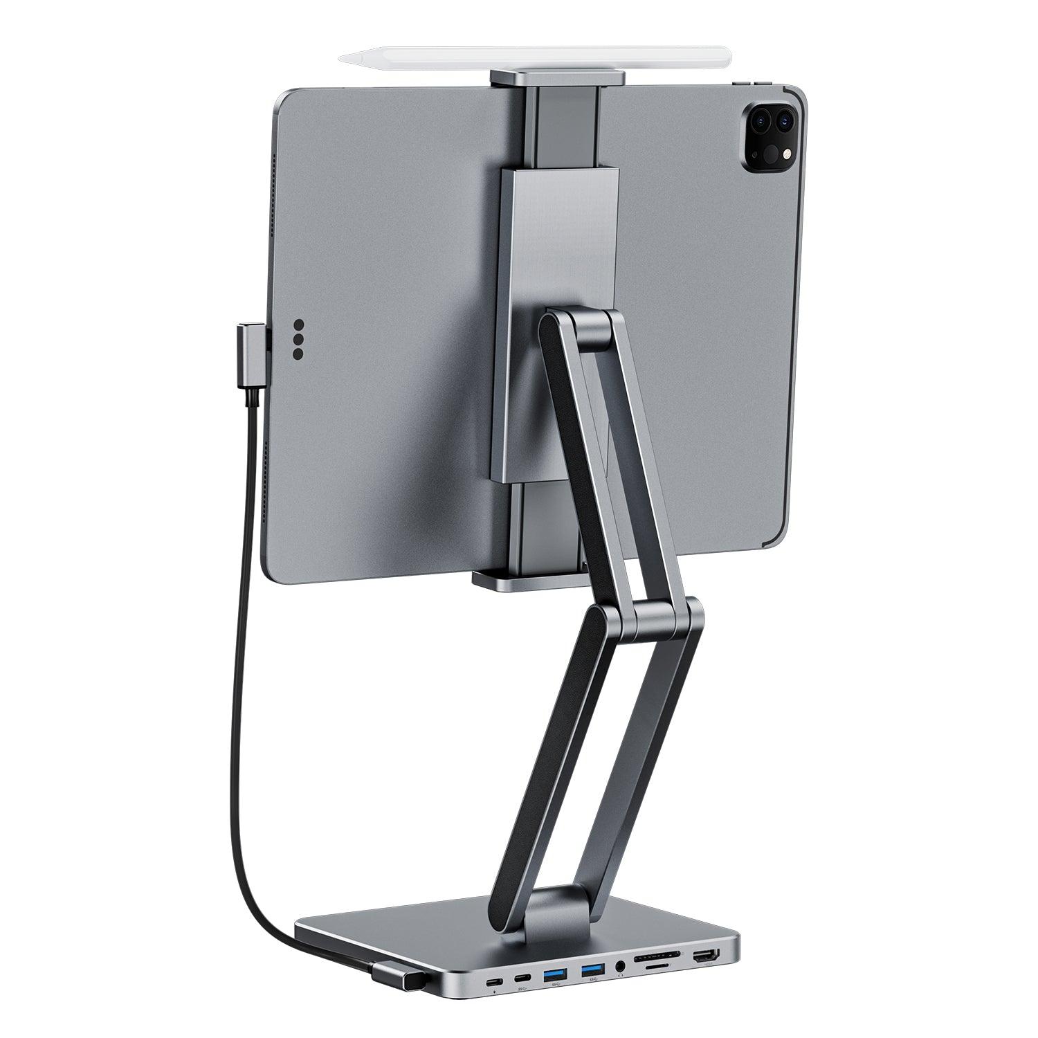 INVZI MagHub 3: 8-in-1 Docking Station Stand for iPad and Tablet - INVZI