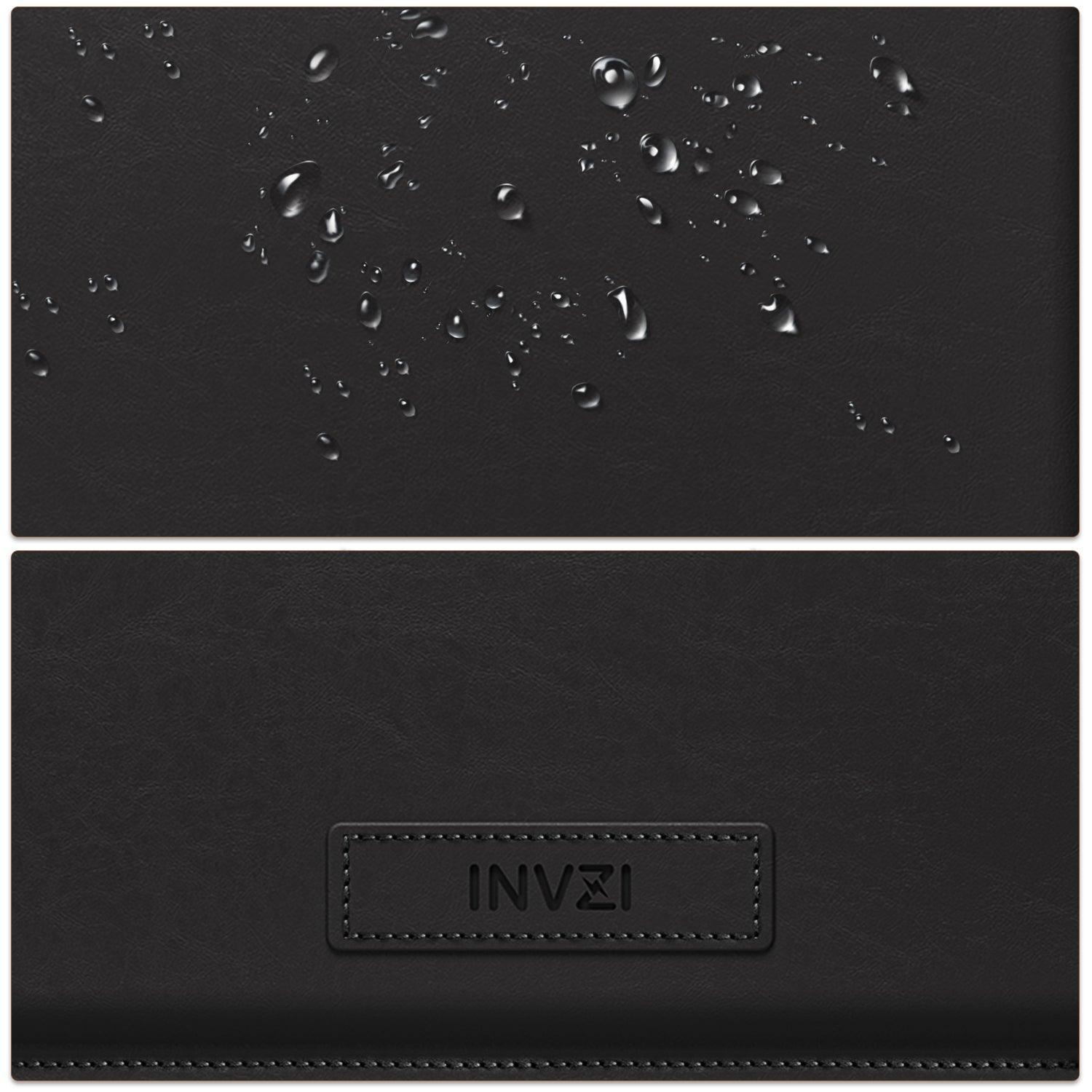 INVZI Laptop Sleeve INVZI Vegan Leather MacBook Sleeve and Invisible Stand for MacBook Pro & MacBook Air