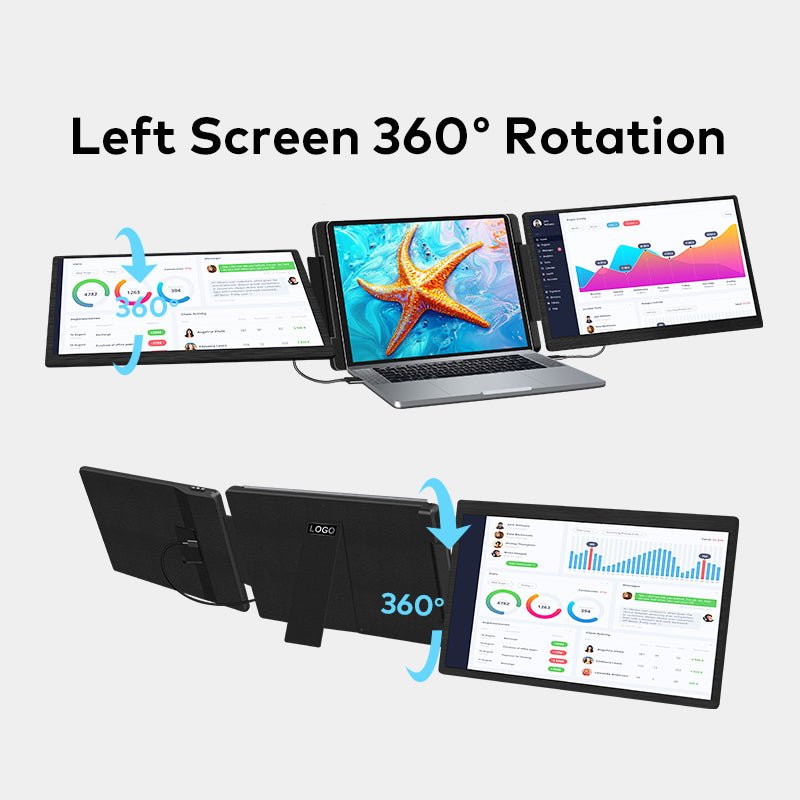 MagHub Dual 15.6" Portable Display - INVZI