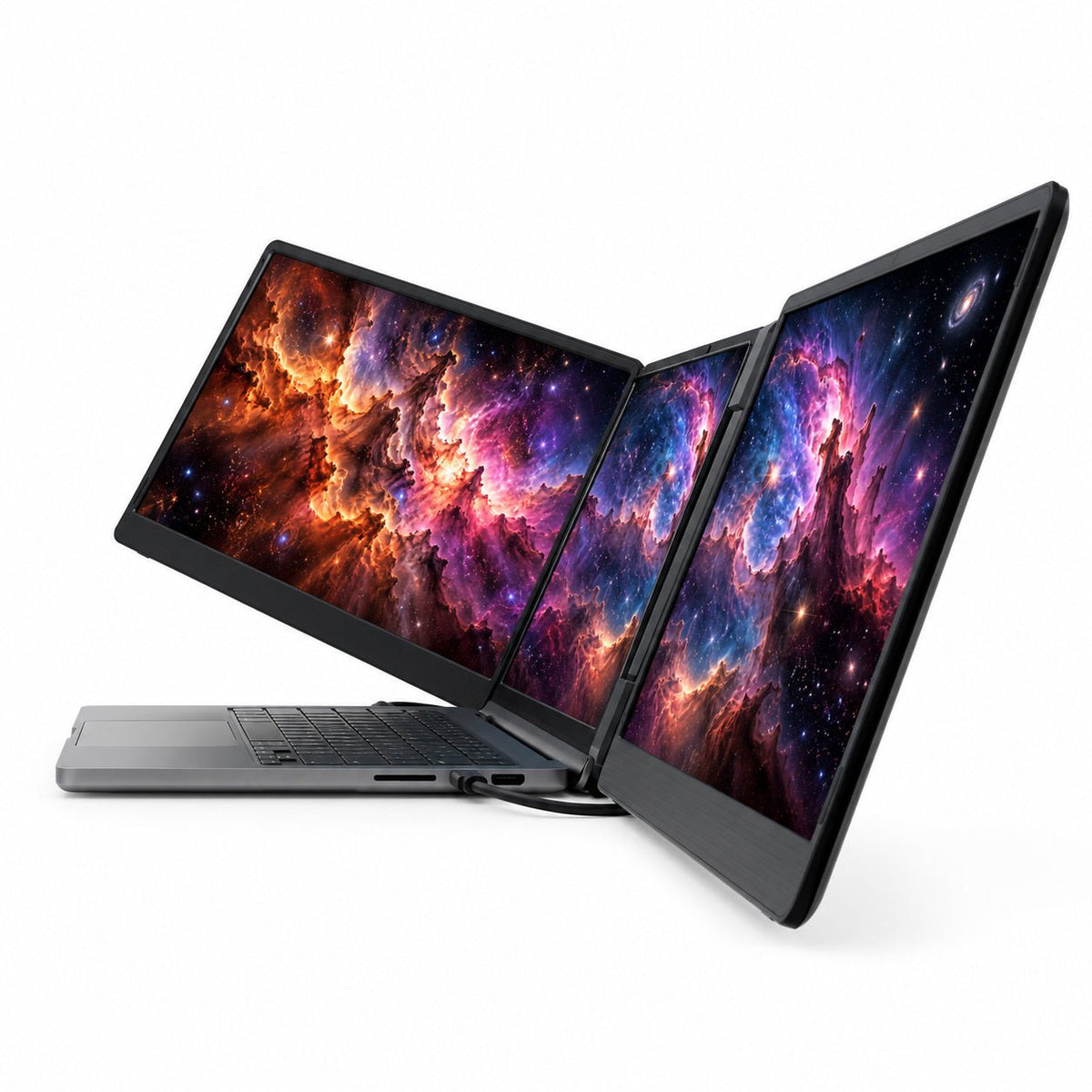 MagHub Dual 15.6" Portable Screen Extender - INVZI