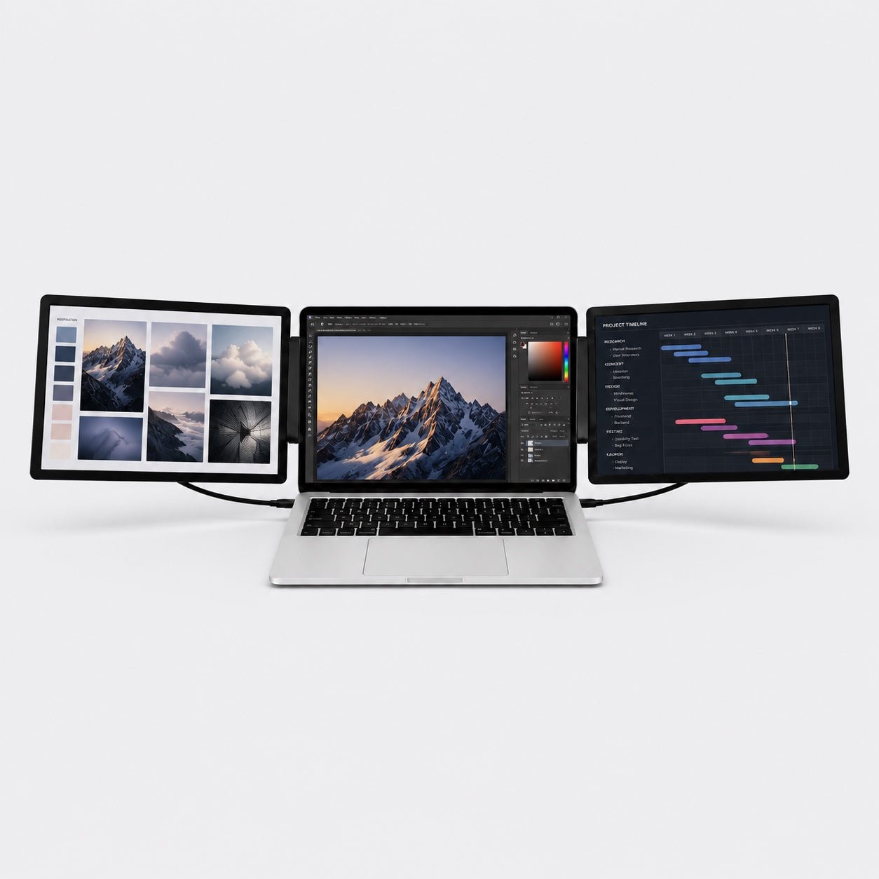 Dual Laptop Screen Extender - MagHub Dual 15.6