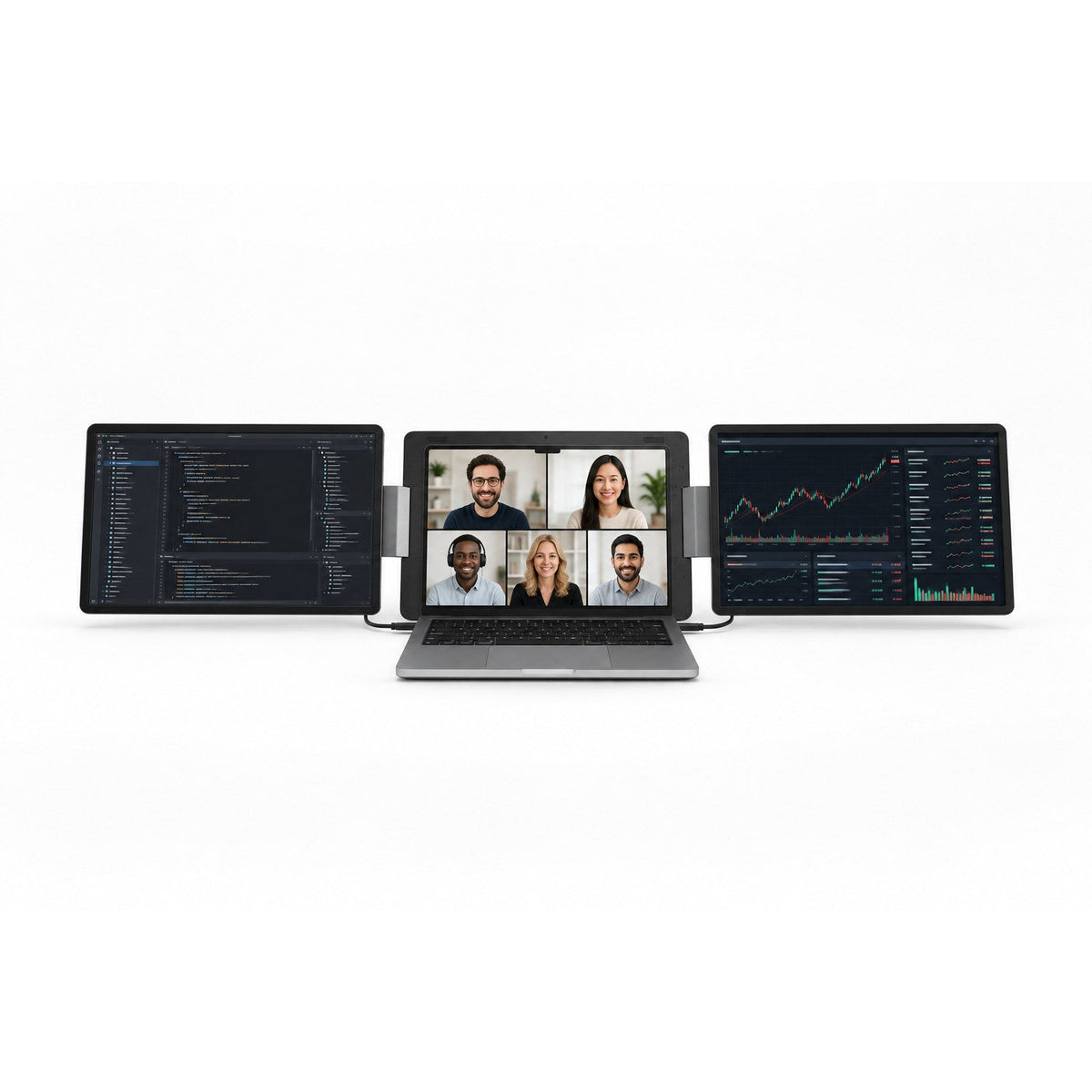 MagHub Dual Lite 16" Portable Screen Extender - INVZI