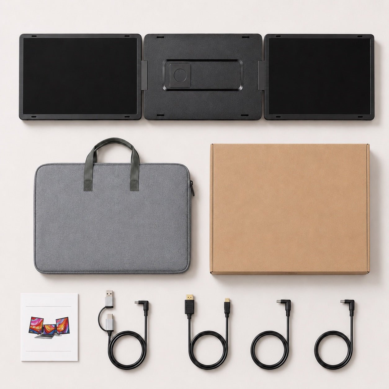 MagHub Dual Lite 16"Portable Screen Extender - INVZI