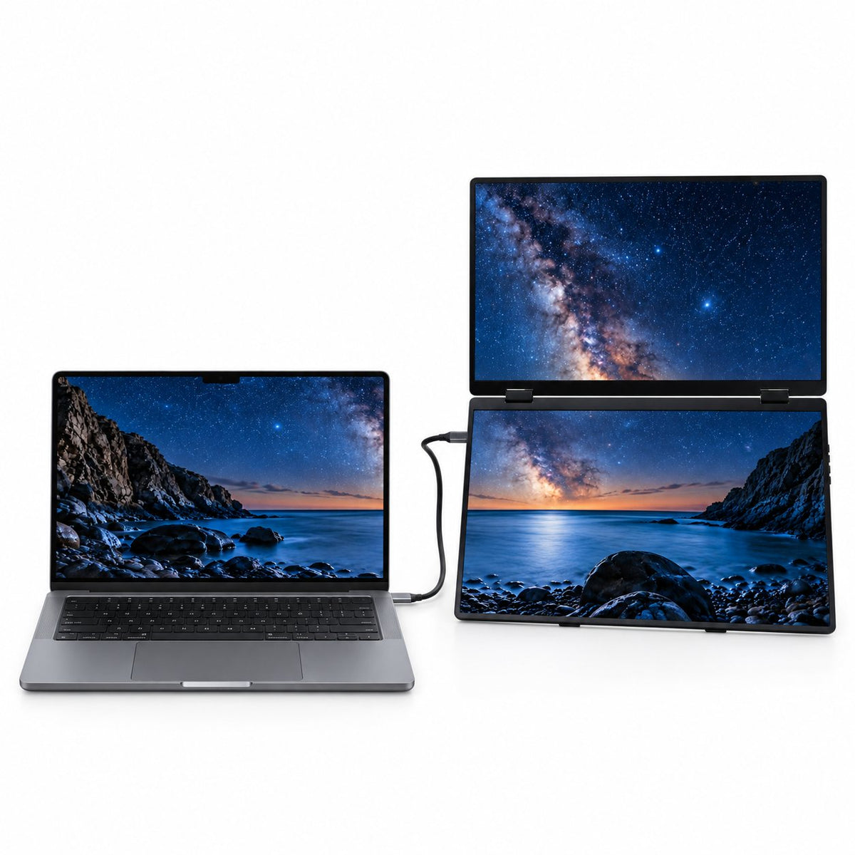 MagHub Fold 16" Portable Screen Extender - INVZI