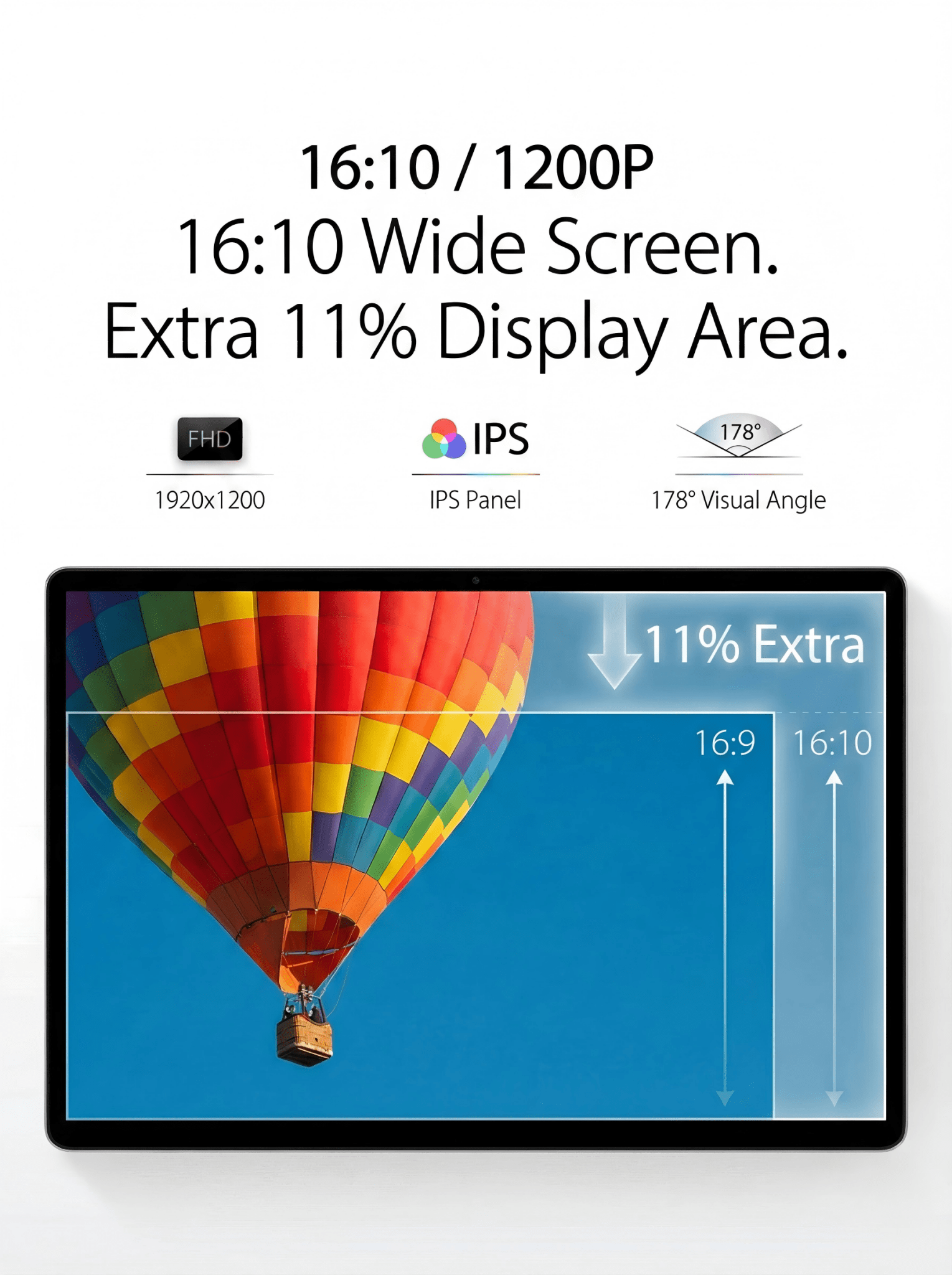 MagHub Quad 16" Portable Screen Extender - INVZI