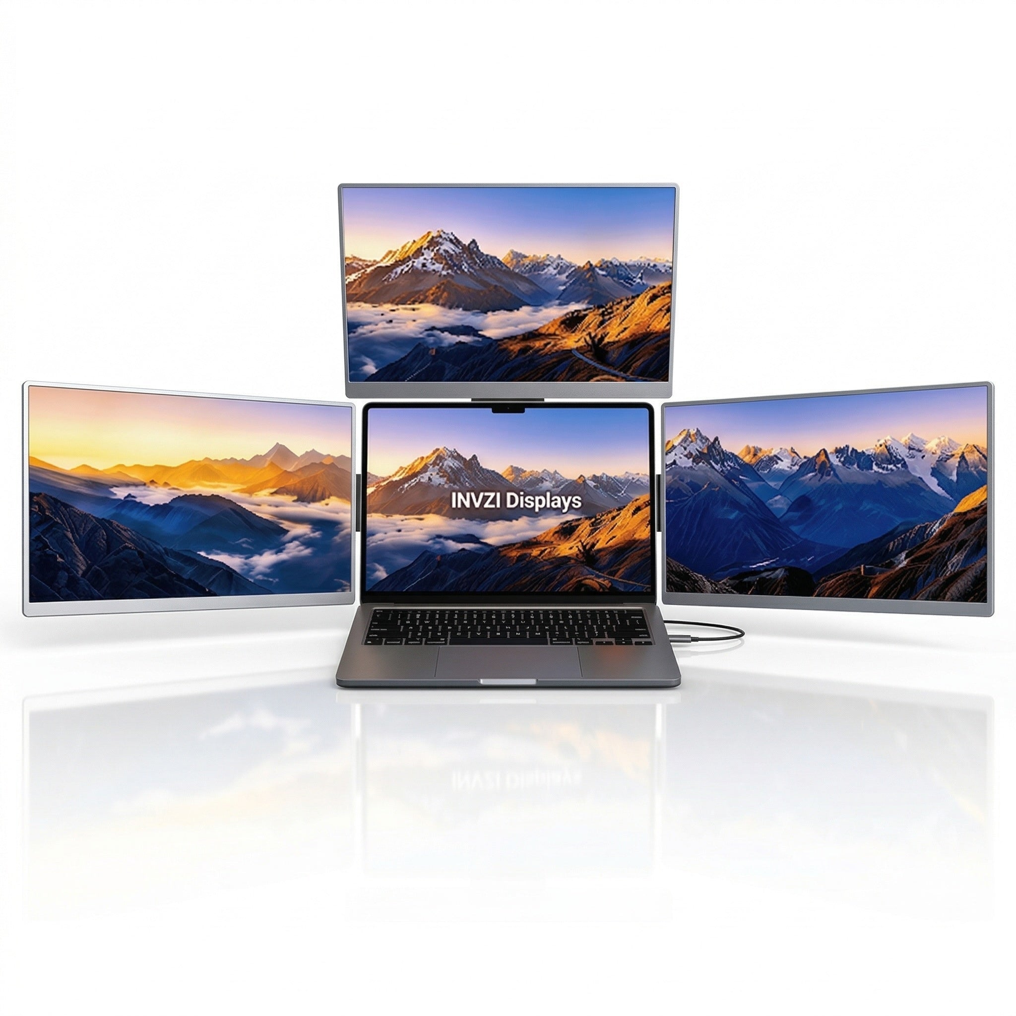 MagHub Quad 16" Portable Screen Extender - INVZI