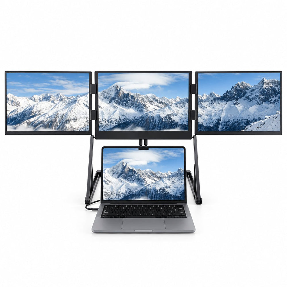 MagHub Quad Fold 16" Portable Screen Extender - INVZI
