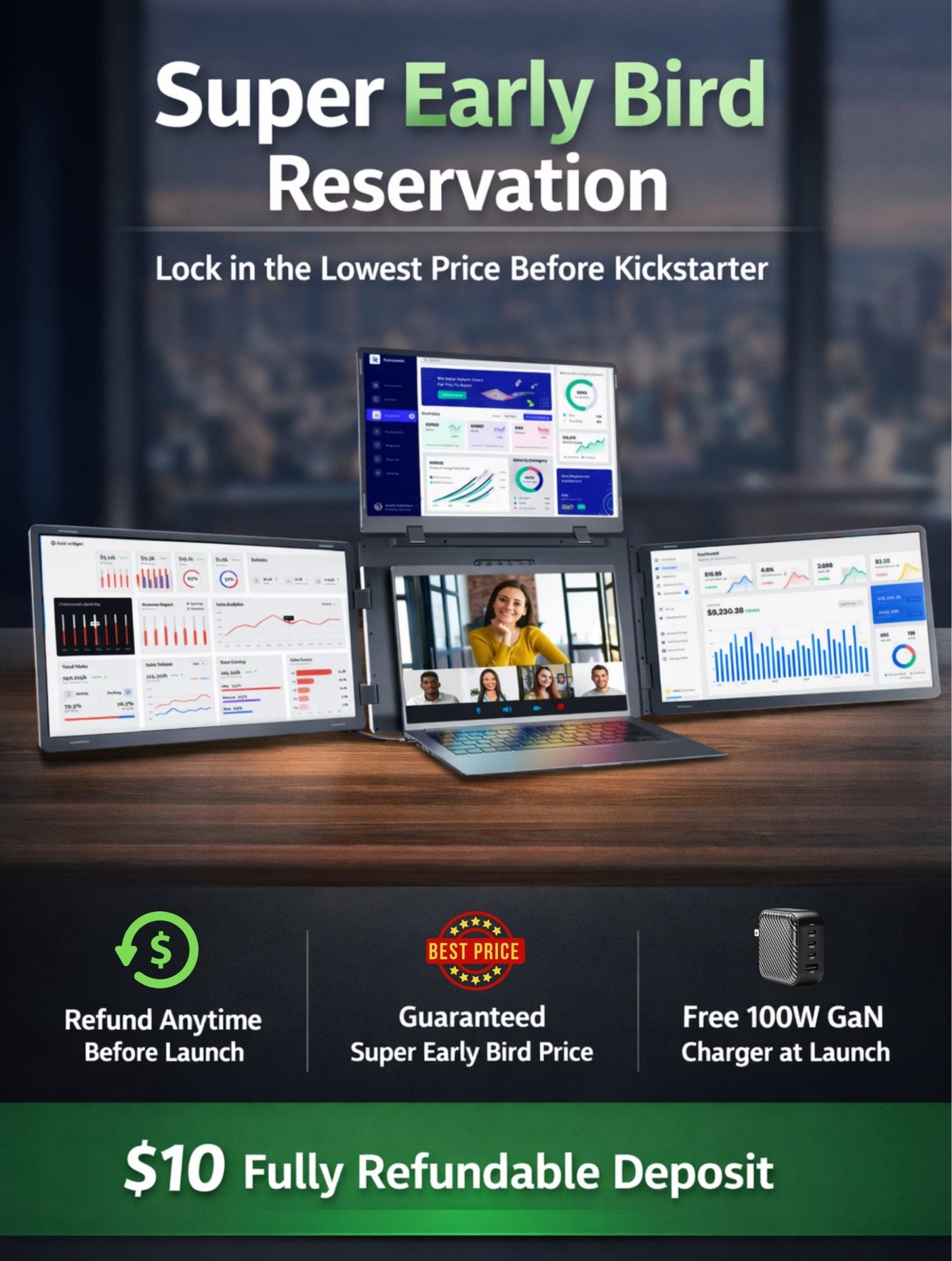 MagHub Quad Max – Super Early Bird Reservation ($10 Deposit) - INVZI