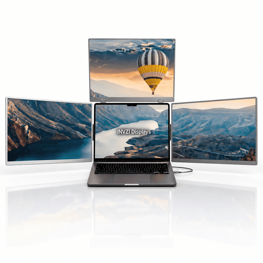 MagHub Quad Pro 16" Portable Screen Extender - INVZI