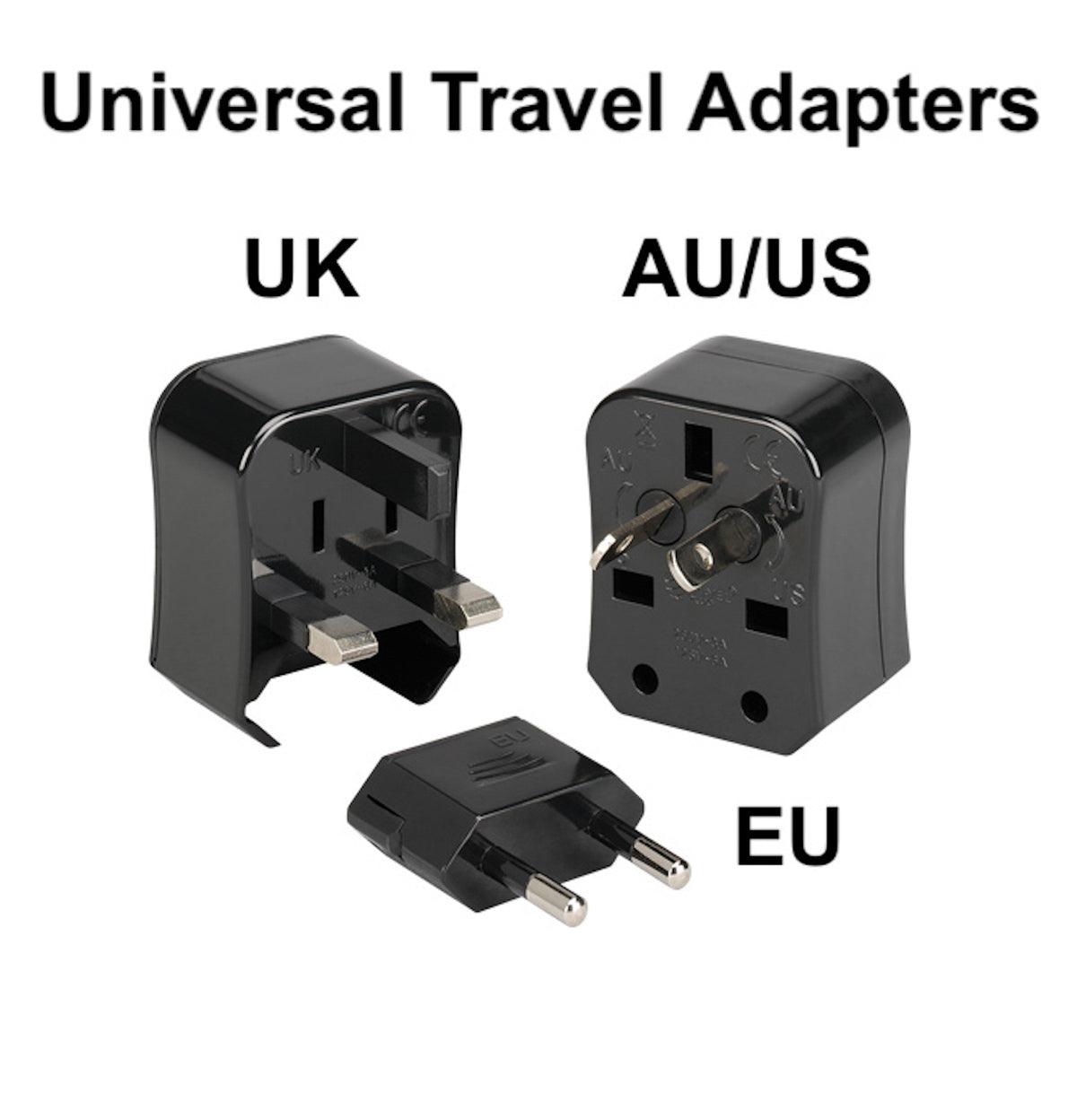 Universal Travel Adapters with US/EU/UK/AU Plug - INVZI